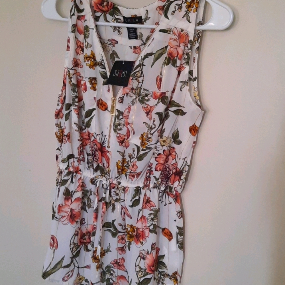 Cute floral summer shirt